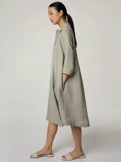 Tunikakleid aus Leinen