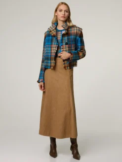 Tweedjacke aus Schurwolle