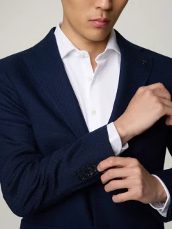 Veston aus Baumwolle