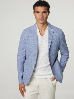 Veston aus Baumwolle