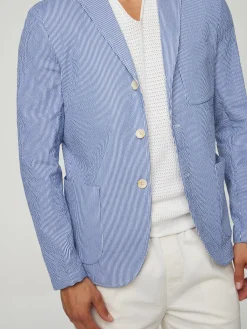 Veston aus Baumwolle