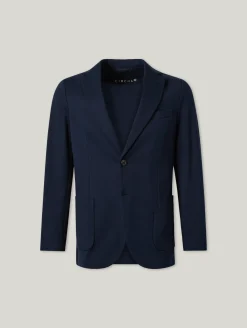 Veston aus Jersey im Regular Fit