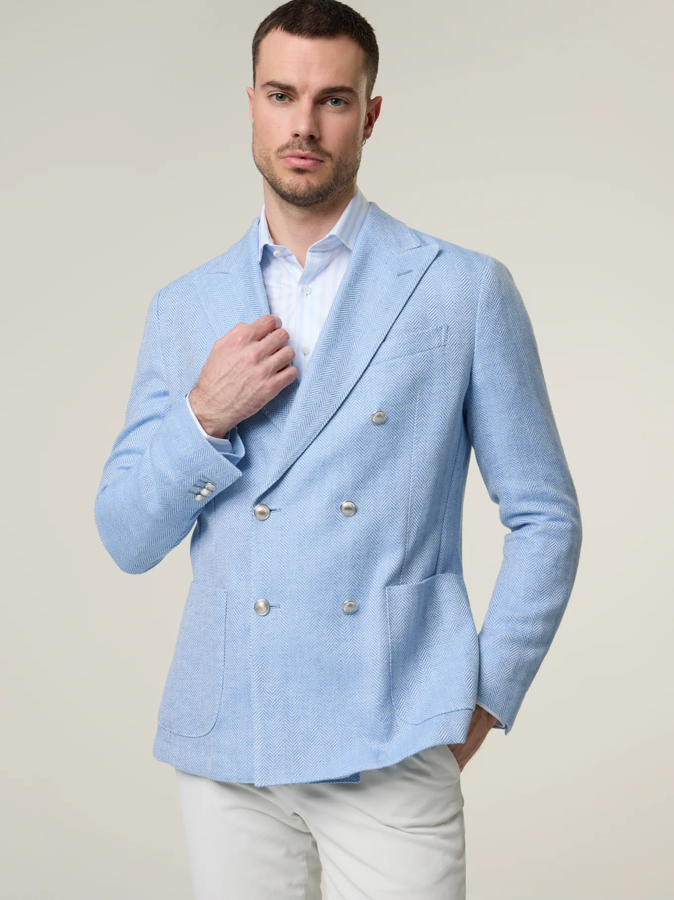 Veston im Regular Fit SATINO