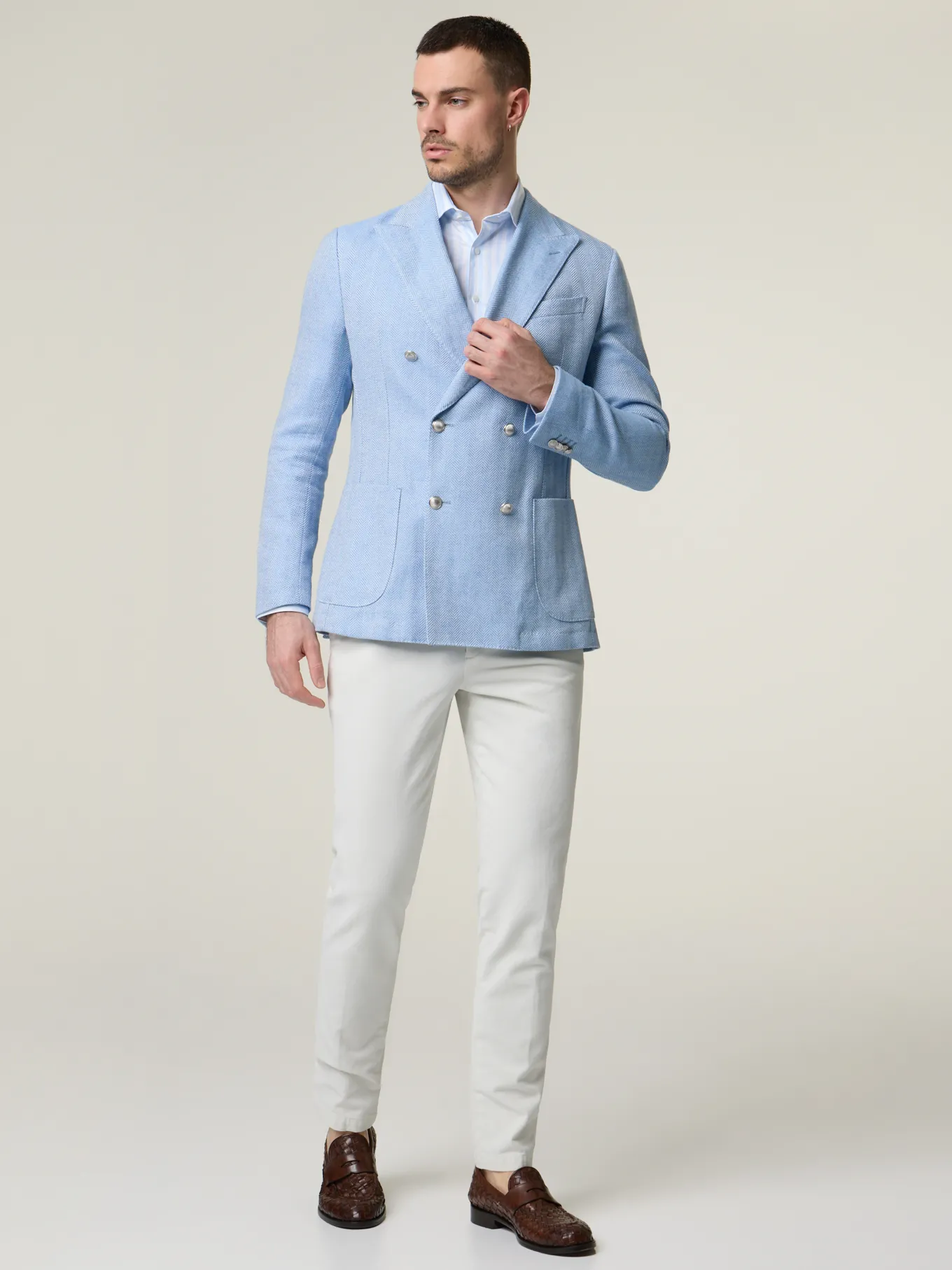 Veston im Regular Fit SATINO