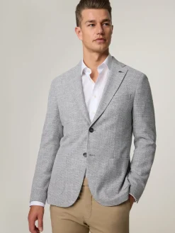 Veston mit Baumwoll-Mix