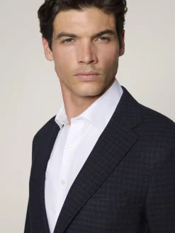 Veston mit Schurwolle