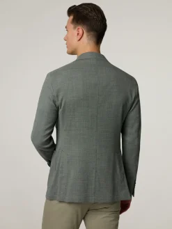 Veston mit Wolle im Regular Fit