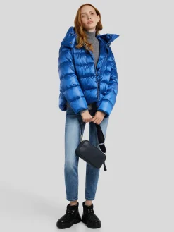 Wattierte Ankle Boots