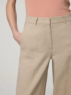 Weite Hose mit Leinen MIRA