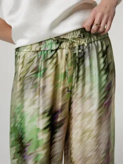 Weite Hose mit Print HELENA