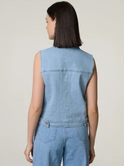 Weste aus Denim DYLAN