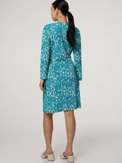 Wickelkleid aus Jersey