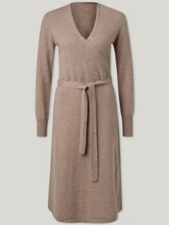 Wickelkleid aus Kaschmir