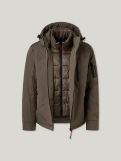 Winterjacke mit Blende