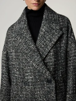 Wolljacke im Oversized Fit