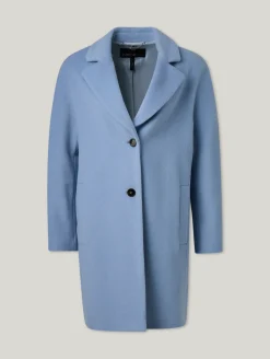 Wollmantel aus Alpaka-Mix