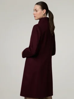 Wollmantel mit Kaschmir