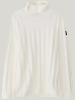 Wollpullover mit Rollkragen